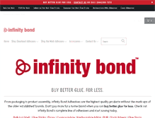 Tablet Screenshot of infinitybond.com